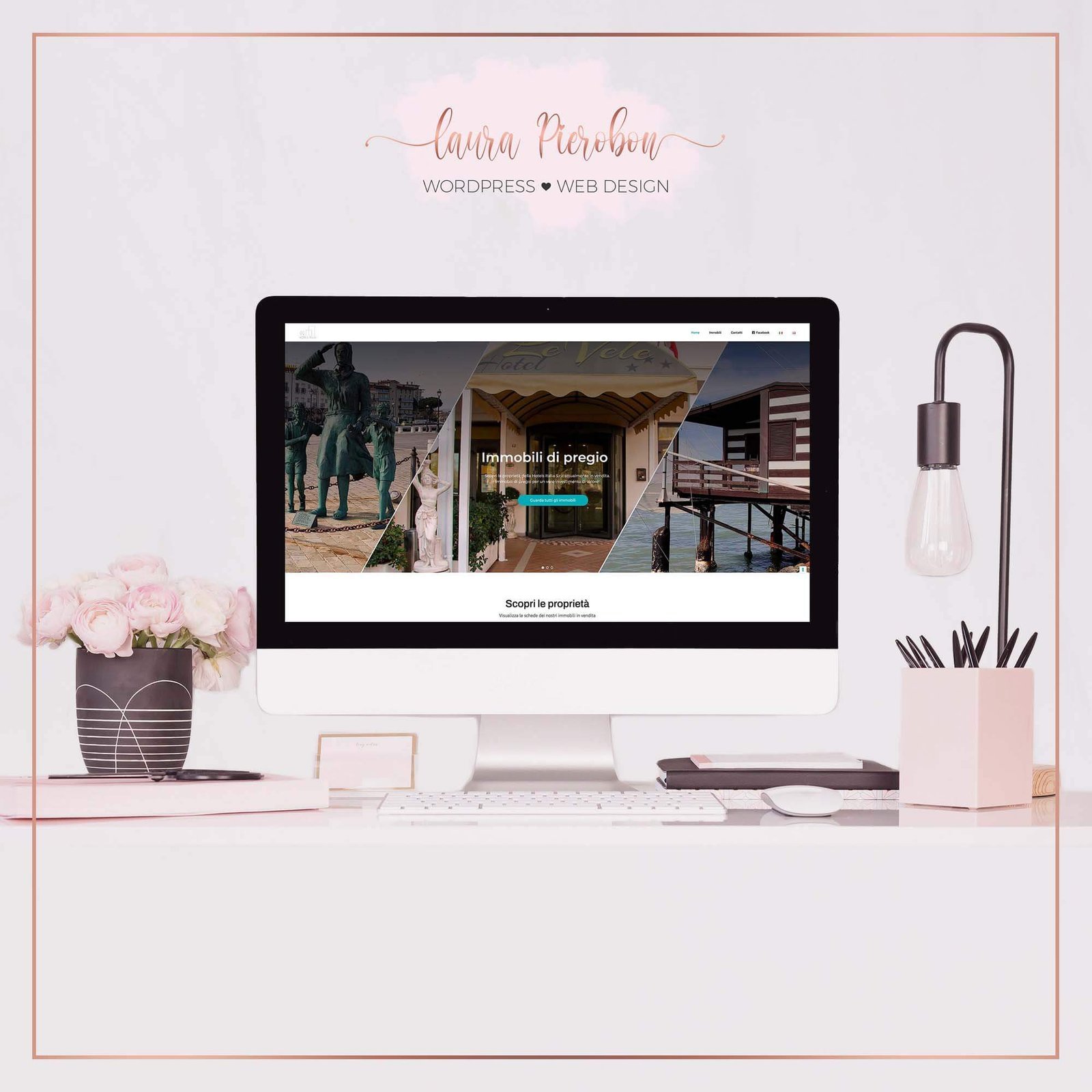 Portfolio - Sito Hotels Italia S.r.l. © Laura Pierobon – WordPress ❤︎ Web Design