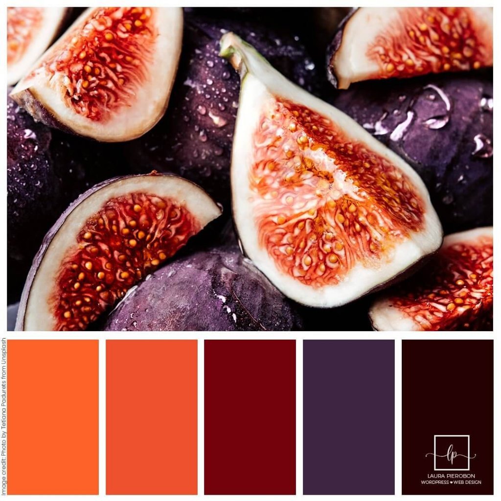 Palette colori di Settembre 2022 © Laura Pierobon - WordPress ❤︎ Web Design